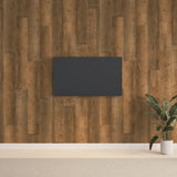 vidaXL Wandpanelen houtlook 4,12 m² PVC bruin