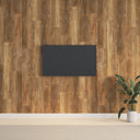 vidaXL Wandpanelen houtlook 4,12 m² PVC bruin