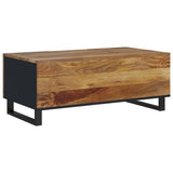 vidaXL Coffee Table 100x54x40 cm Solid Mango Wood and Engineered Wood