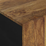 vidaXL Coffee Table 100x54x40 cm Solid Mango Wood and Engineered Wood