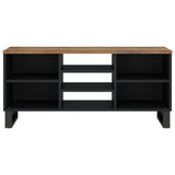 vidaXL Tv-meubel 100x33x46 cm massief mangohout en bewerkt hout