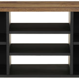 vidaXL Tv-meubel 100x33x46 cm massief mangohout en bewerkt hout