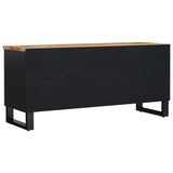 vidaXL Tv-meubel 100x33x46 cm massief mangohout en bewerkt hout