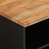 vidaXL Tv-meubel 100x33x46 cm massief mangohout en bewerkt hout