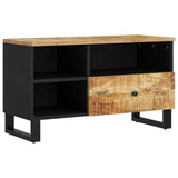 vidaXL Tv-meubel 80x33x46 cm massief mangohout en bewerkt hout