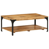 vidaXL Table de salon 100x60x38 cm mangohout