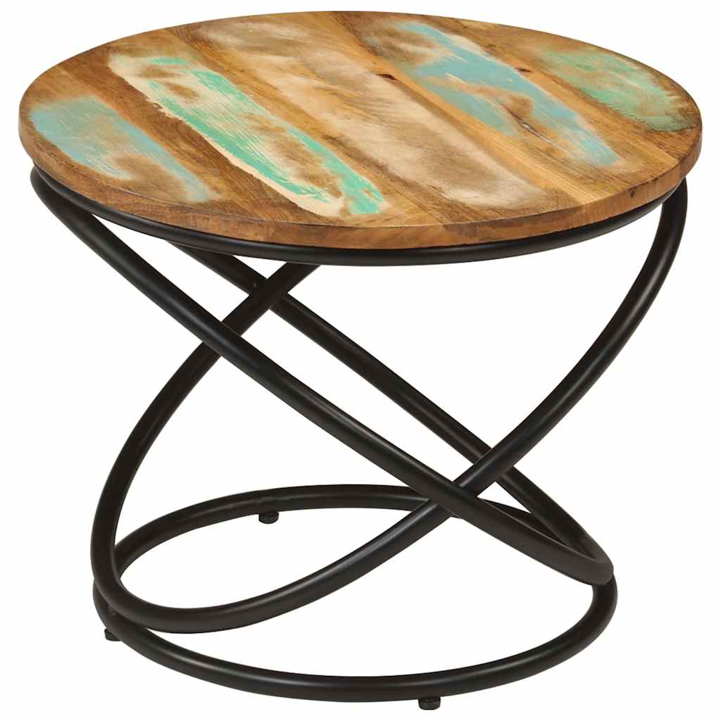 vidaXL Coffee table 60x60x40 cm solid reclaimed wood