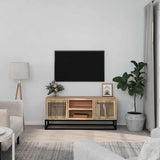 vidaXL Tv-meubel 105x30x45 cm bewerkt hout wit