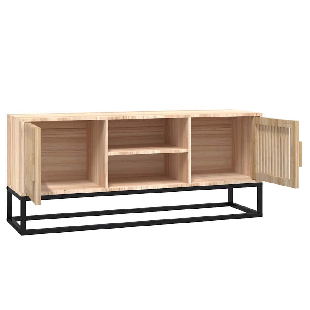 vidaXL Tv-meubel 105x30x45 cm bewerkt hout wit