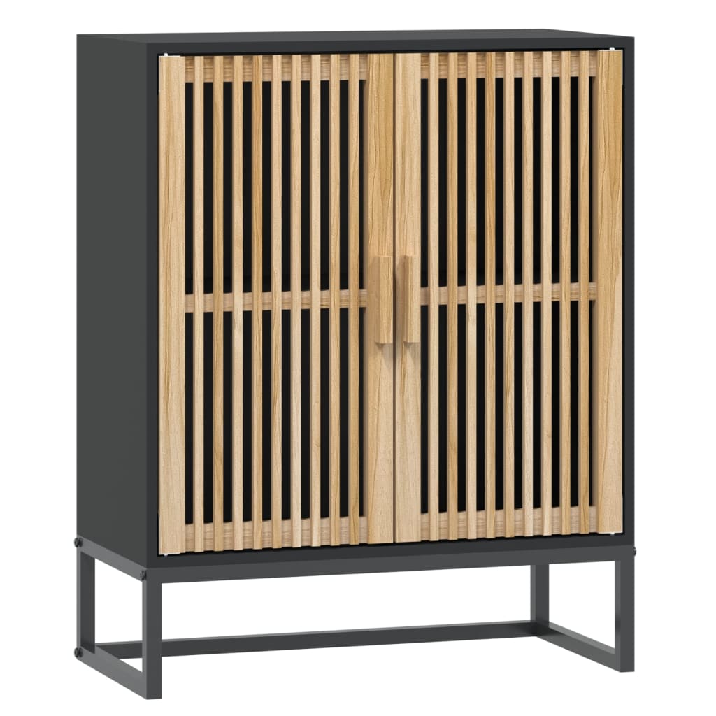 vidaXL Dressoir 60x30x75 cm bewerkt hout wit