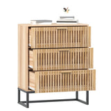 vidaXL Dressoir 60x30x75 cm bewerkt hout wit