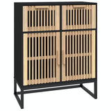 vidaXL Dressoir 60x30x75 cm bewerkt hout wit