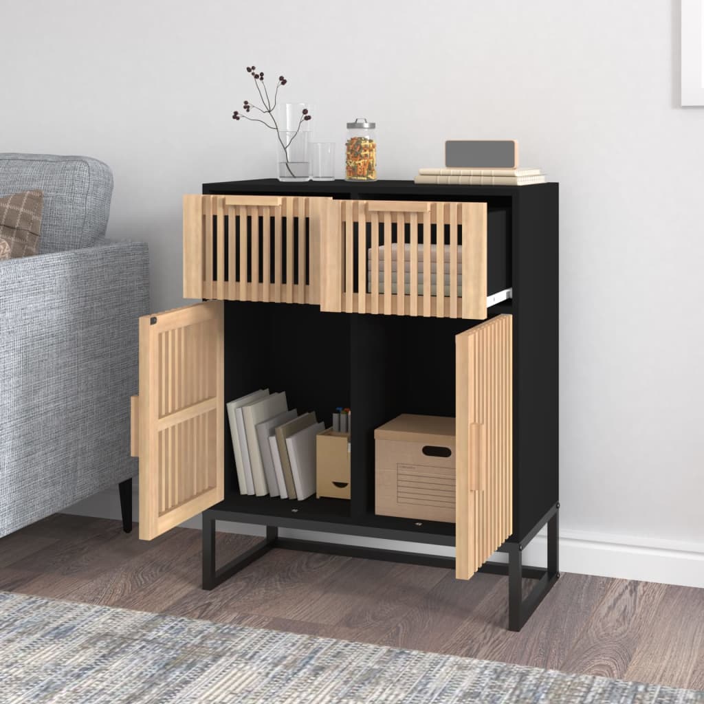 vidaXL Dressoir 60x30x75 cm bewerkt hout wit