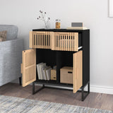 vidaXL Dressoir 60x30x75 cm bewerkt hout wit