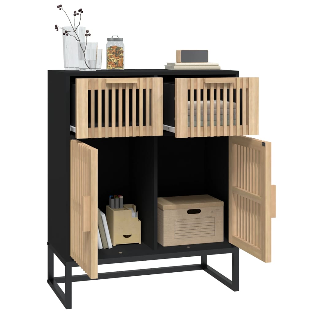 vidaXL Dressoir 60x30x75 cm bewerkt hout wit