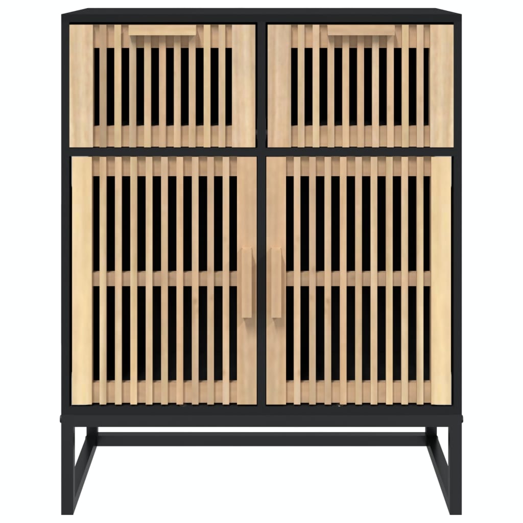 vidaXL Dressoir 60x30x75 cm bewerkt hout wit