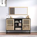 vidaXL Dressoir 105x30x65 cm bewerkt hout wit