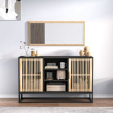 vidaXL Dressoir 105x30x65 cm bewerkt hout wit