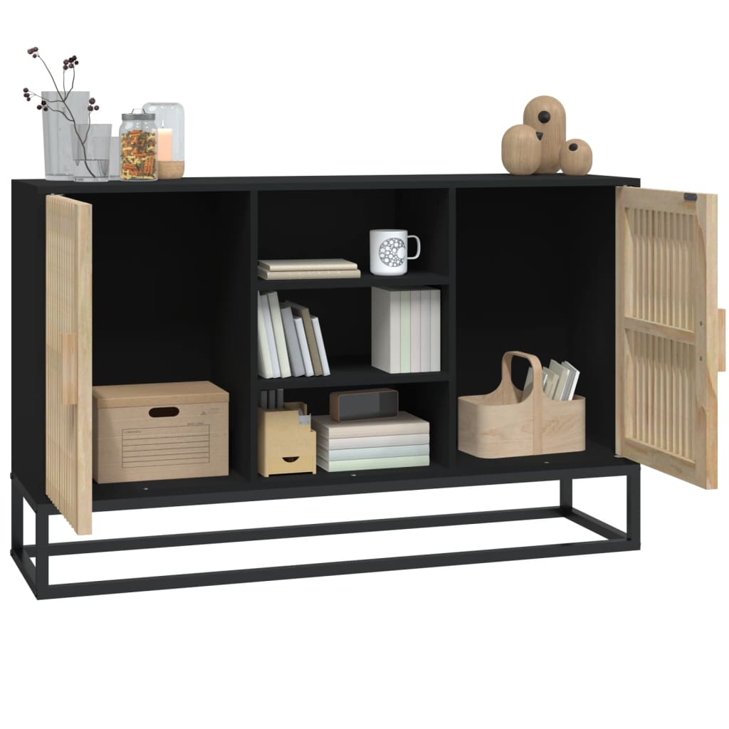 vidaXL Dressoir 105x30x65 cm bewerkt hout wit
