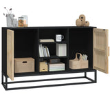 vidaXL Dressoir 105x30x65 cm bewerkt hout wit
