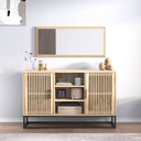 vidaXL Dressoir 105x30x65 cm bewerkt hout wit