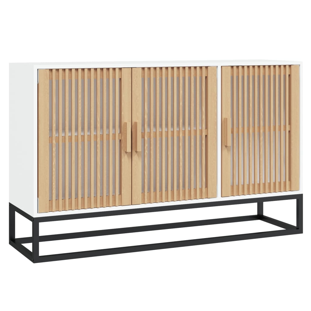 vidaXL Sideboard 105x30x65 cm engineered wood white