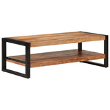 vidaXL Salontafel 120x60x40 cm massief acaciahout