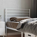 vidaXL Replacement Headboard Metal Black 75 cm