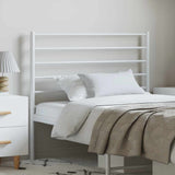vidaXL Replacement Headboard Metal Black 75 cm