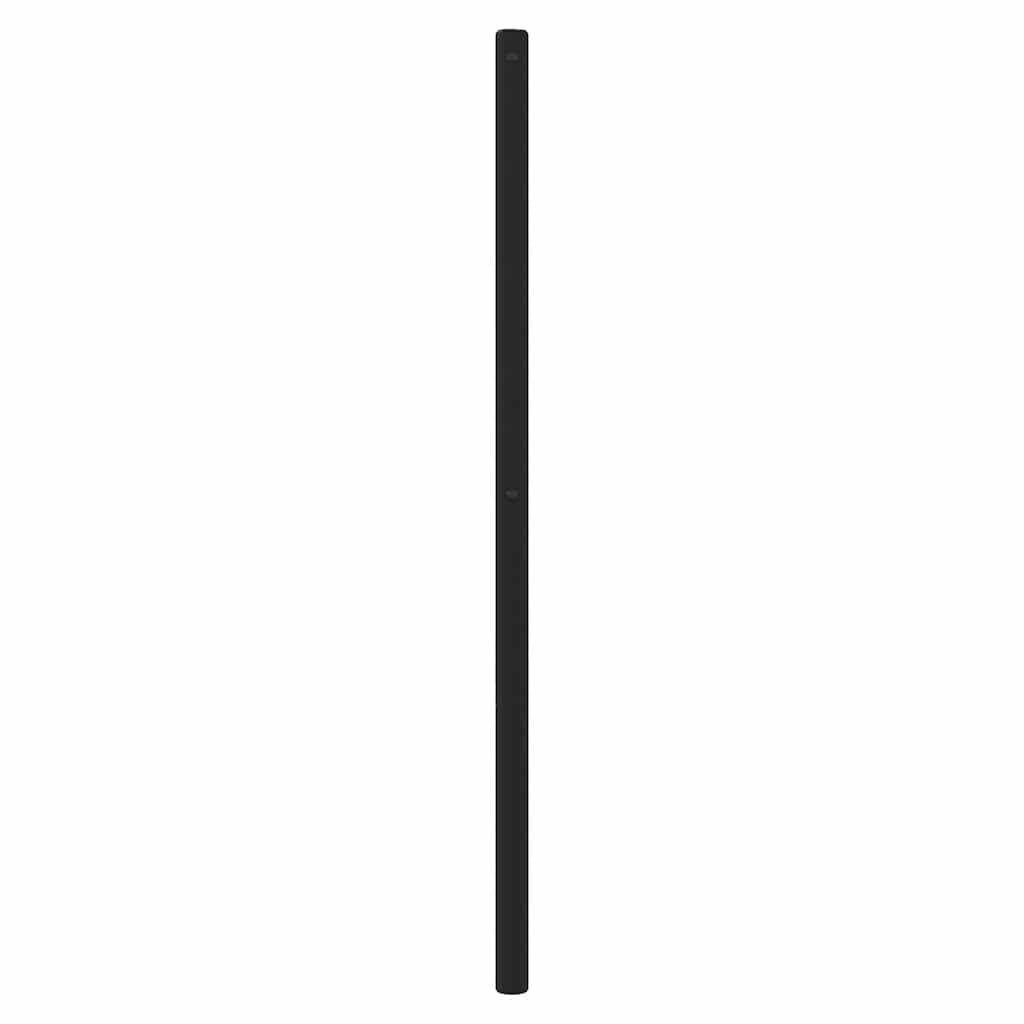 vidaXL Replacement Headboard Metal Black 75 cm