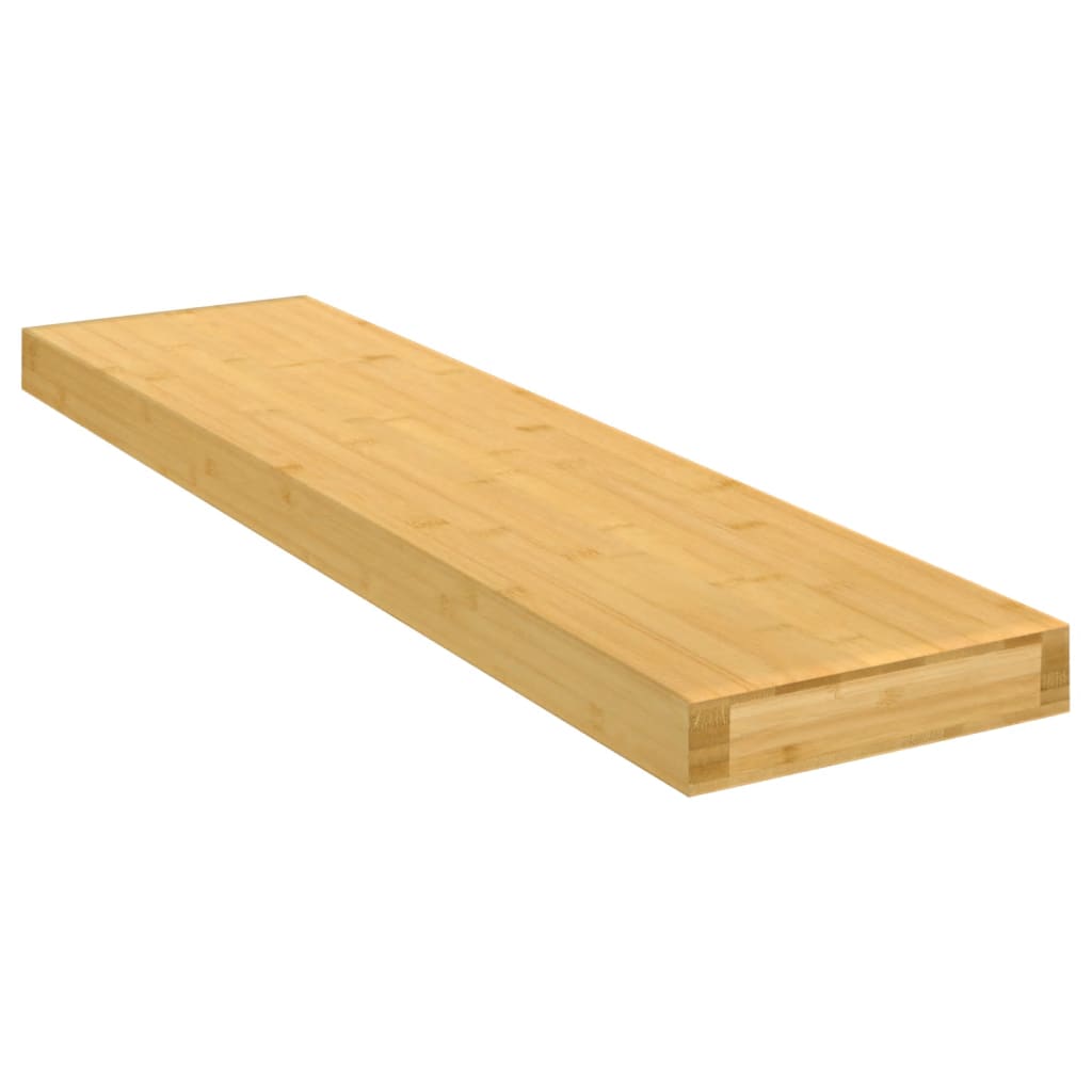 vidaXL Wall Shelf 40x20x1.5 cm Bamboo