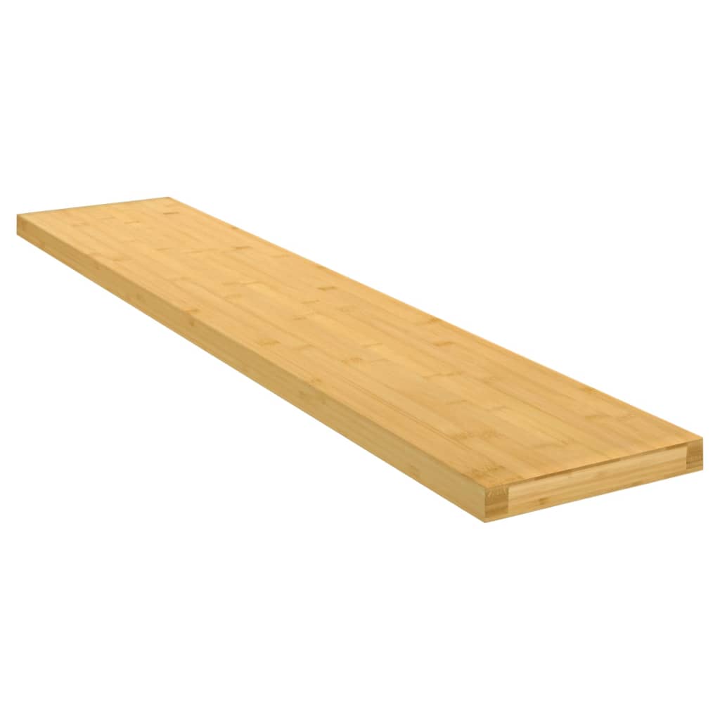 vidaXL Wall Shelf 40x20x1.5 cm Bamboo
