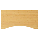 vidaXL Desk Top 110x55x1.5 cm bamboo