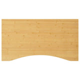 vidaXL Desk Top 110x55x1.5 cm bamboo