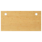 vidaXL Desk Top 110x55x1.5 cm bamboo