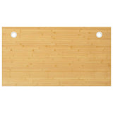 vidaXL Desk Top 110x55x1.5 cm bamboo