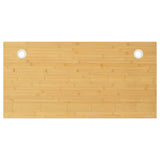 vidaXL Desk Top 110x55x1.5 cm bamboo