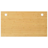 vidaXL Desk Top 110x55x1.5 cm bamboo