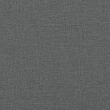 vidaXL Chaise longue fabric light grey