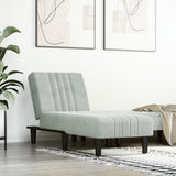 vidaXL Chaise Lounge Velvet Blue