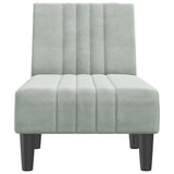 vidaXL Chaise Lounge Velvet Blue