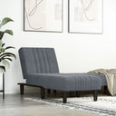 vidaXL Chaise Lounge Velvet Blue