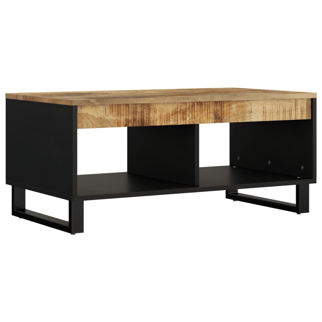 vidaXL Salontafel 60x50x35 cm massief gerecycled hout