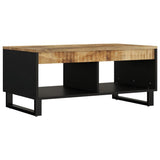 vidaXL Salontafel 60x50x35 cm massief gerecycled hout