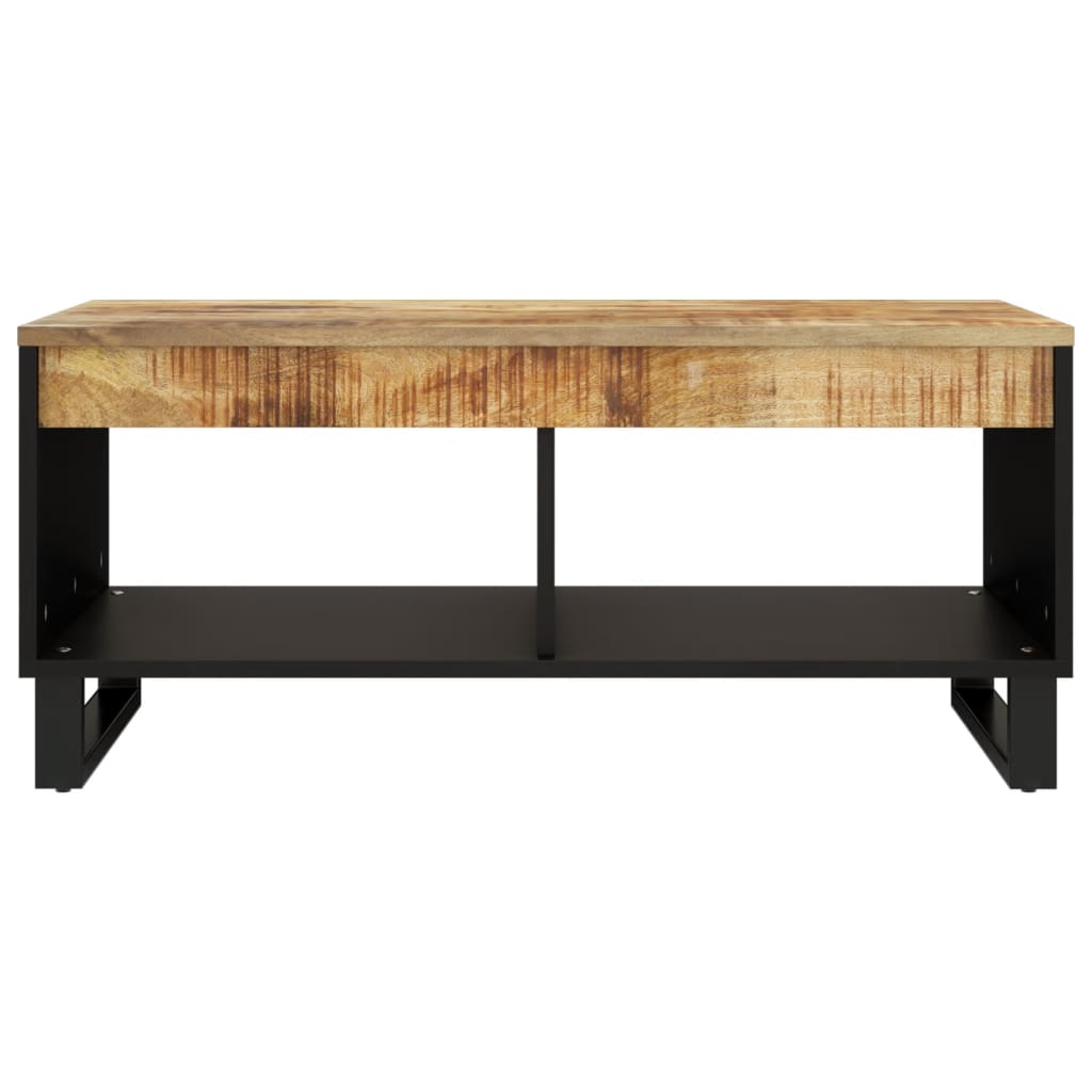 vidaXL Salontafel 60x50x35 cm massief gerecycled hout