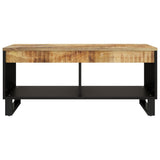 vidaXL Salontafel 60x50x35 cm massief gerecycled hout