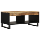 vidaXL Salontafel 60x50x35 cm massief gerecycled hout