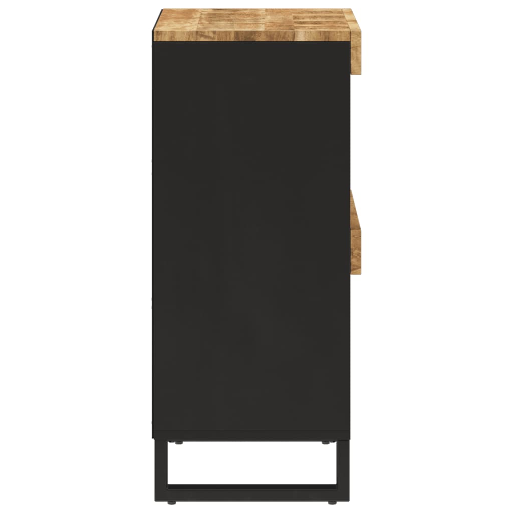 vidaXL Bijzetkast 60x33x75 cm massief mangohout