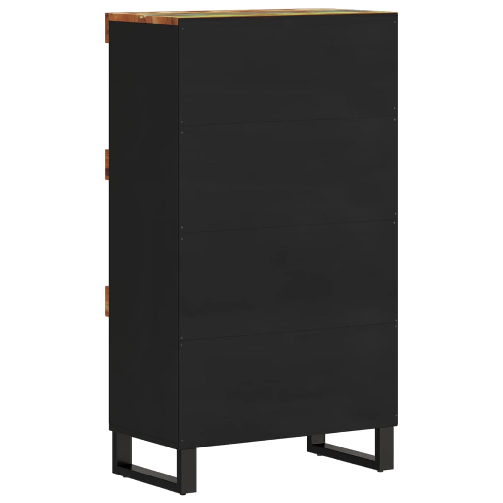 vidaXL Bijzetkast 60x33x107 cm massief acaciahout