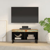 vidaXL Tv-meubel 85x33x43,5 cm massief mangohout